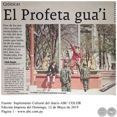 EL PROFETA GUA’I - Por CATALO BOGADO - Domingo, 12 de Mayo de 2019